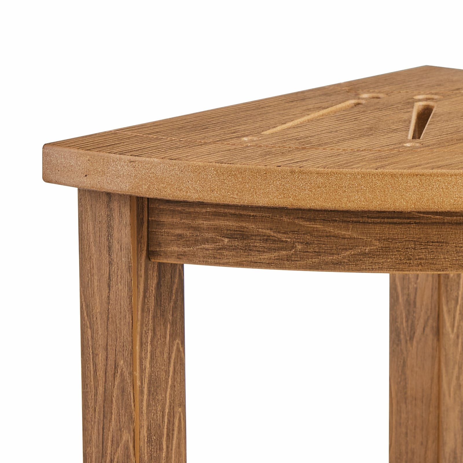 Corner Shower Bench For Bathroom And Living Room With Storage Shelf_voghion.com